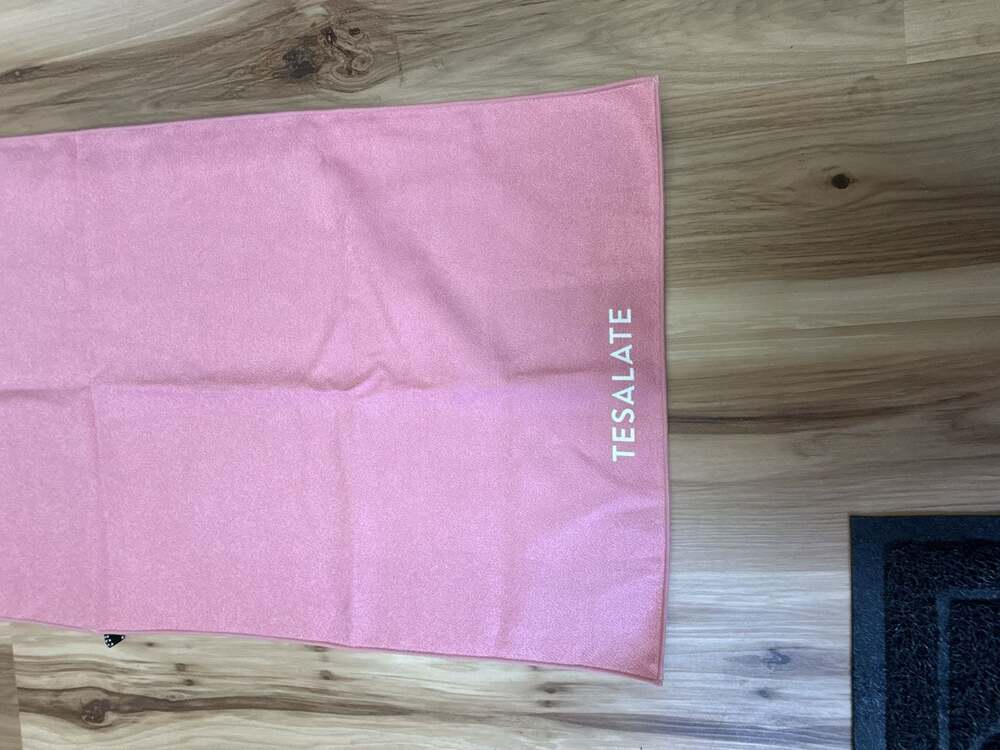 Tesalate Sand-Free Workout Fitness Towel in Geometric Triangle Print U13 - Picture 7 of 7